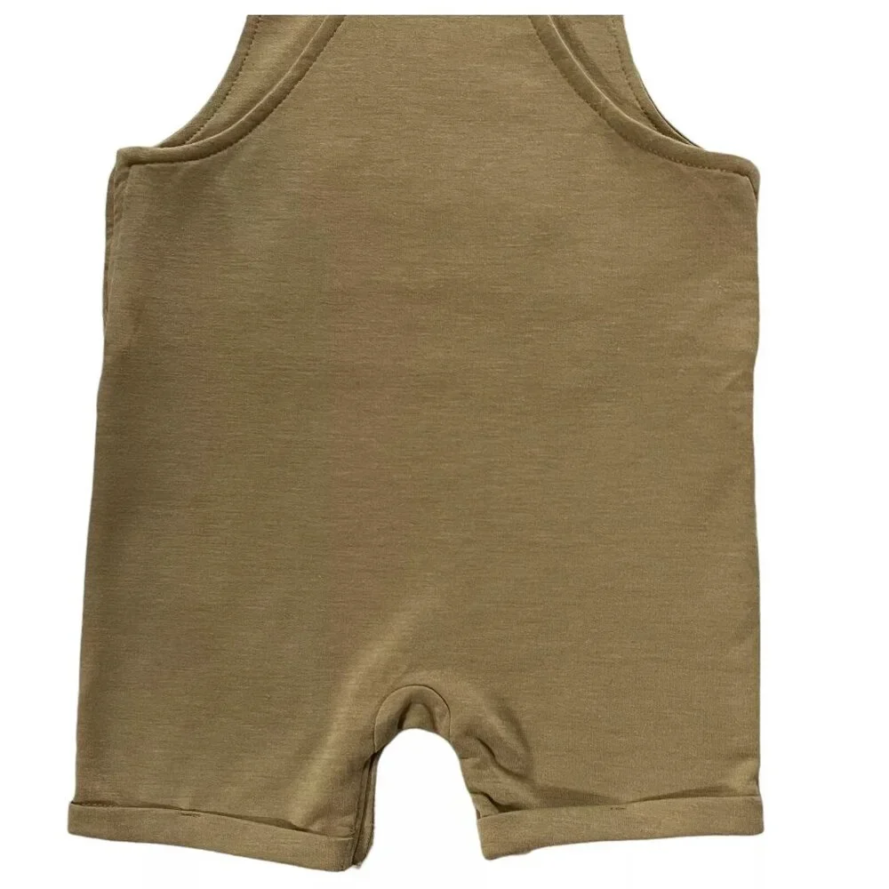 Wonder Nation Baby/Infant Boys Coveralls Tee & Bucket Hat Outfit Set 0-18 Months